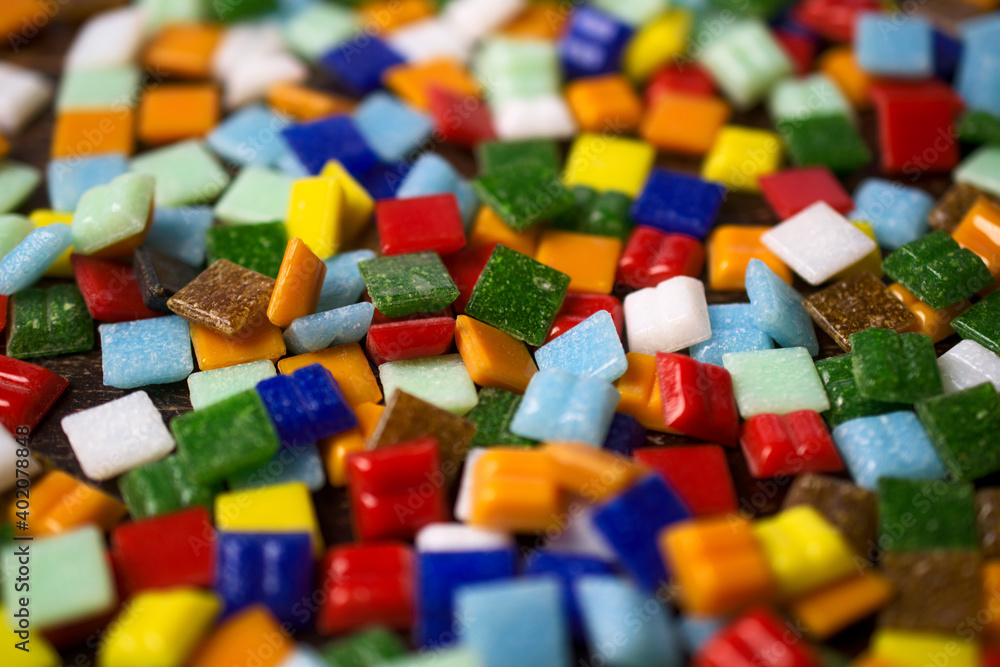 background made of colorful cubes background made of colorful cubes