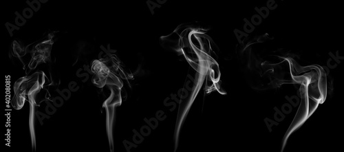 smoke black background photo