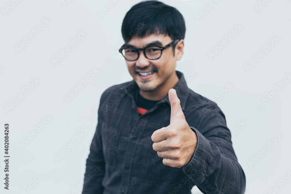 adult asian man.young male wear eye glasses.posing smiling look excited surprised thinking positive happy joy life.empty,copy space for text advertising.white background.attractive fashion people adult asian man.young male wear eye glasses.posing smiling look excited surprised thinking positive happy joy life.empty,copy space for text advertising.white background.attractive fashion people
