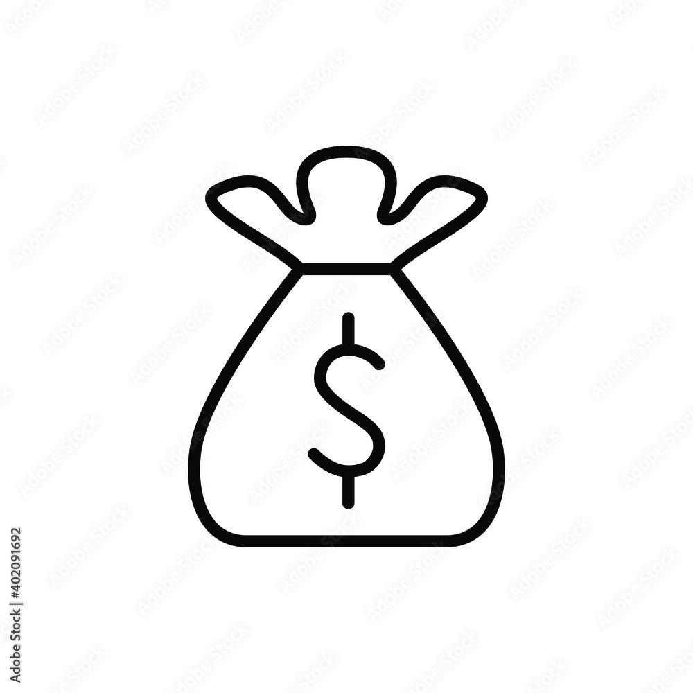 Money investments icon Money investments icon