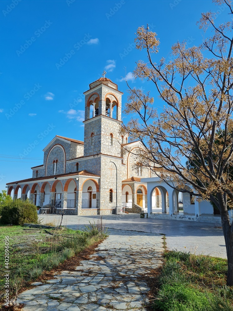 Fototapeta premium Archeological Historical Buildings in Cyprus