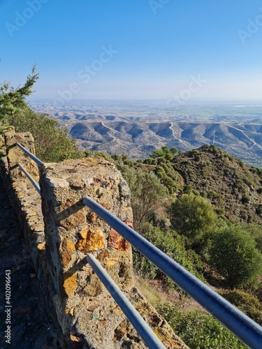 view from the top of mountain