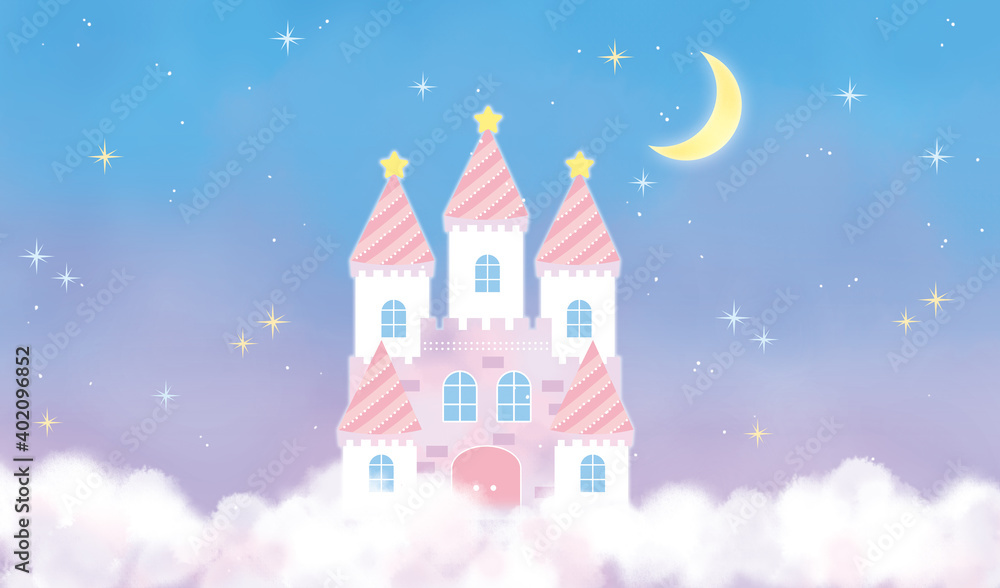 ファンシーなお城と星のイラスト Clip Art Of Fancy Castle And Star Stock Illustration Adobe Stock ファンシーなお城と星のイラスト Clip Art Of Fancy Castle And Star Stock Illustration Adobe Stock