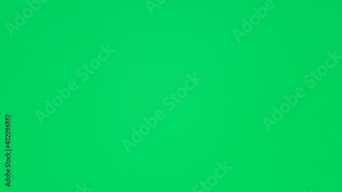 Green painted wall for background. Colorful of concrete wallpaper.