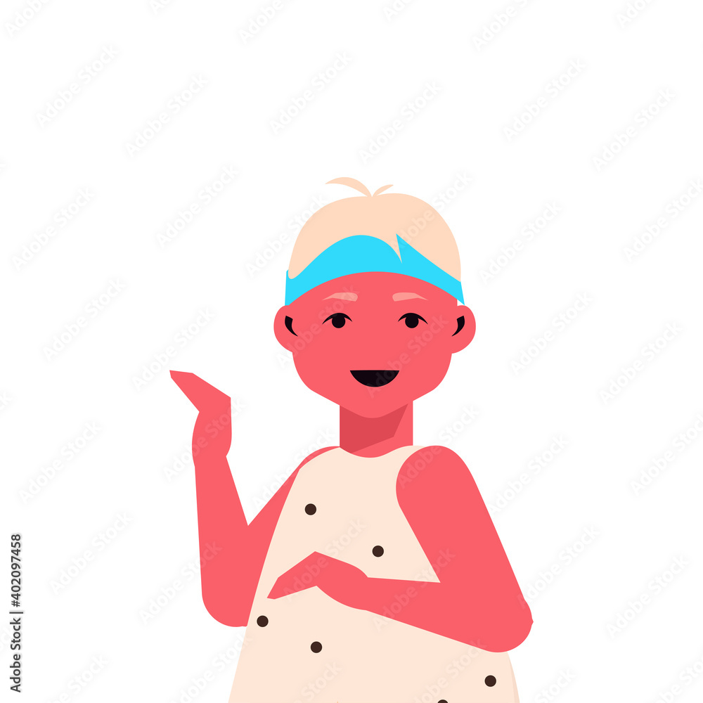 beautiful little girl cute child avatar chilhood concept female cartoon character portrait vector illustration beautiful little girl cute child avatar chilhood concept female cartoon character portrait vector illustration