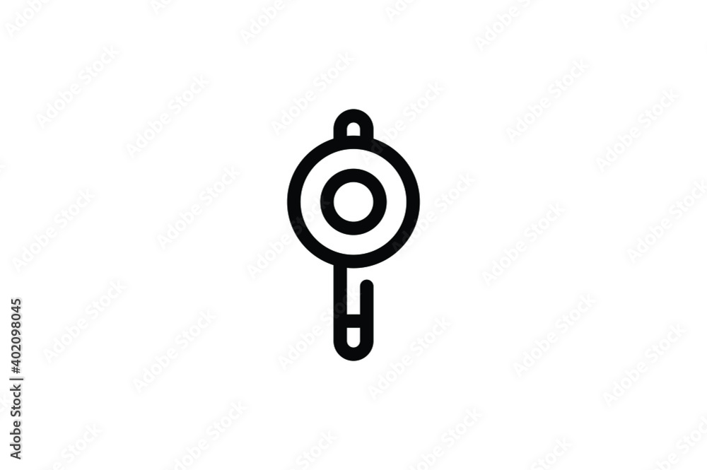 Martial Art Outline Icon - Spoon Martial Art Outline Icon - Spoon