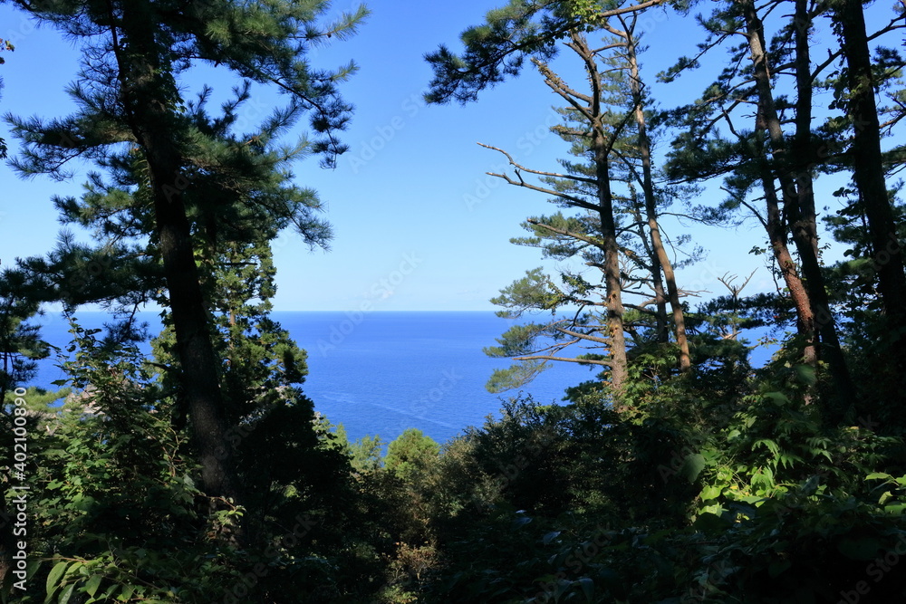 隠岐の島と日本海