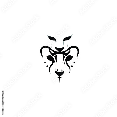 logo lion, snake anda cheetah design combination