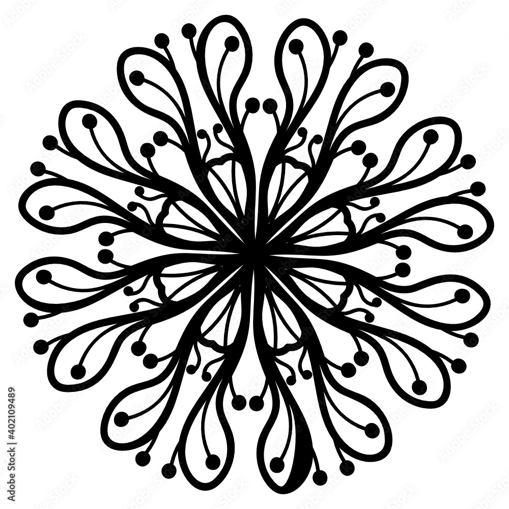 A linear design of flower icon, editable vector
A linear design of flower icon, editable vector