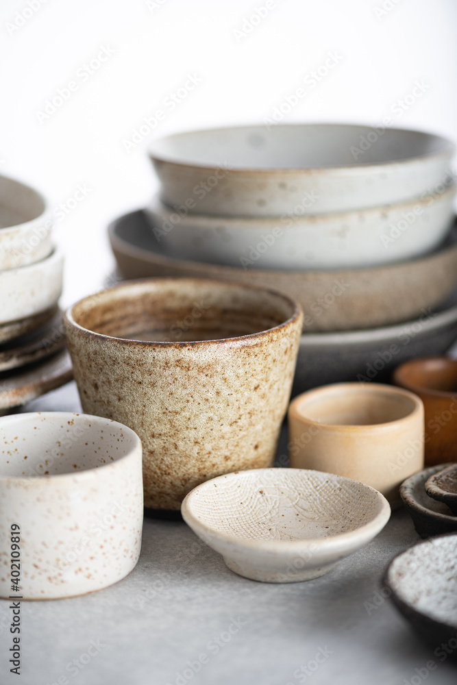 handmade empty ceramics