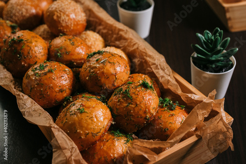 garlic buns