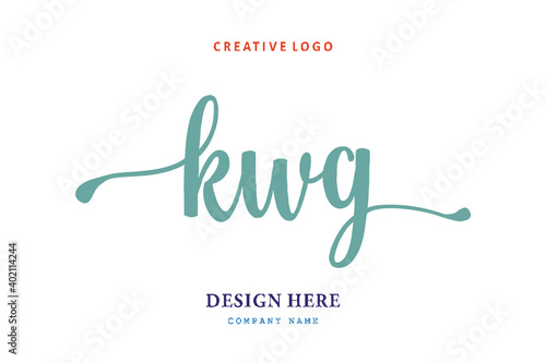 KWG lettering logo is simple, easy to understand and authoritative