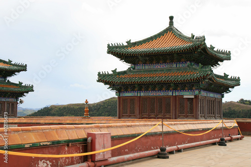 buddhist temple (putuo zongcheng) in chengde (china)  photo