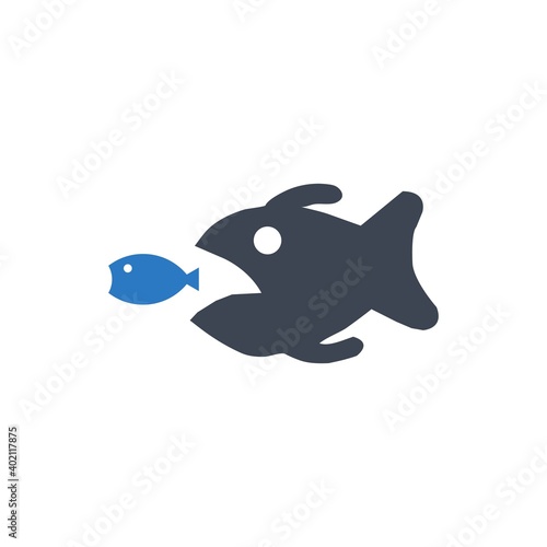 Business competition icon