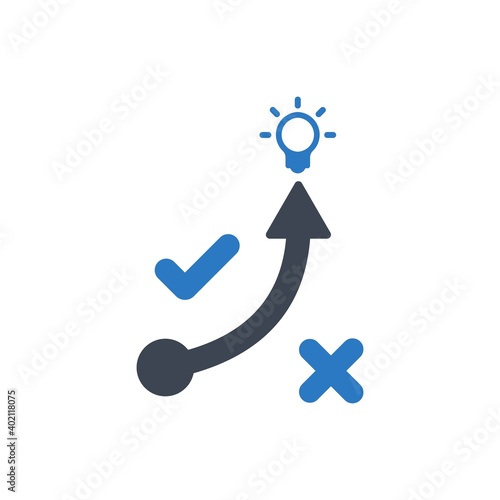 Strategy tactics icon
