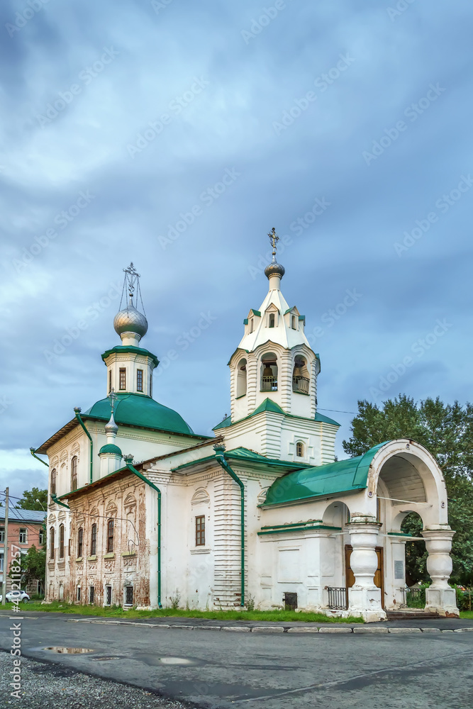 Church of Protection of the Holy Virgin, Vologda,Russia