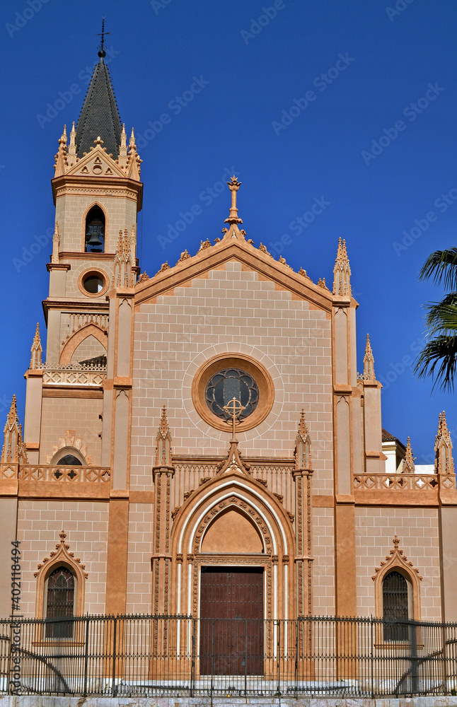 Sagrada Corazon church in Malaga - Spain 