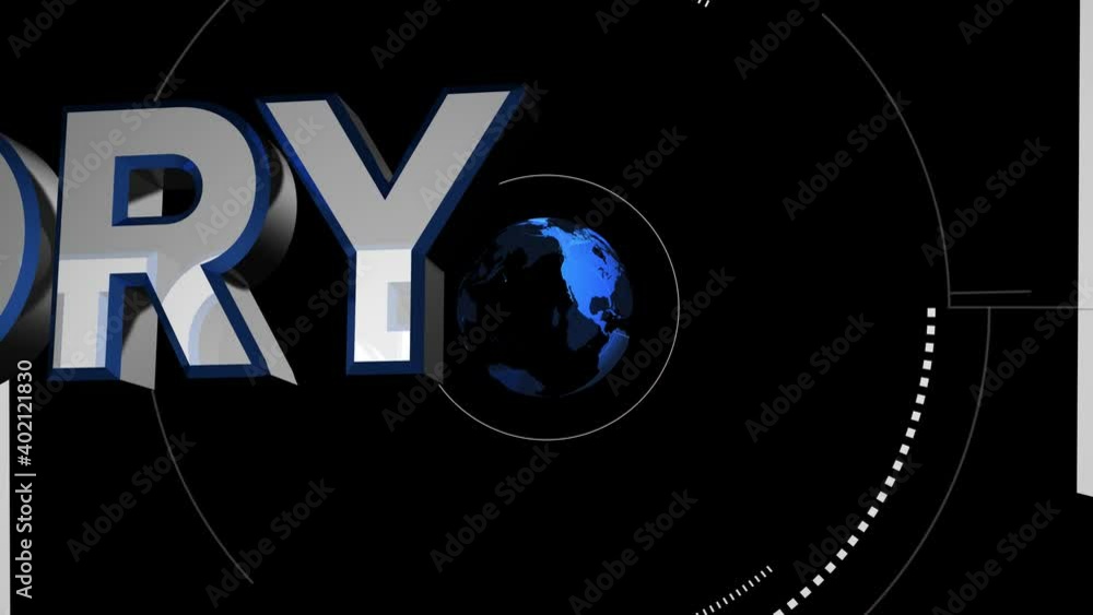 Animated News Top Story Open Intro Transition