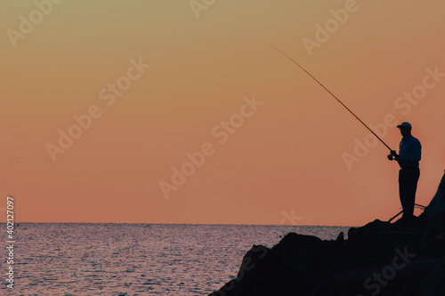 fisherman on the beach © Diana