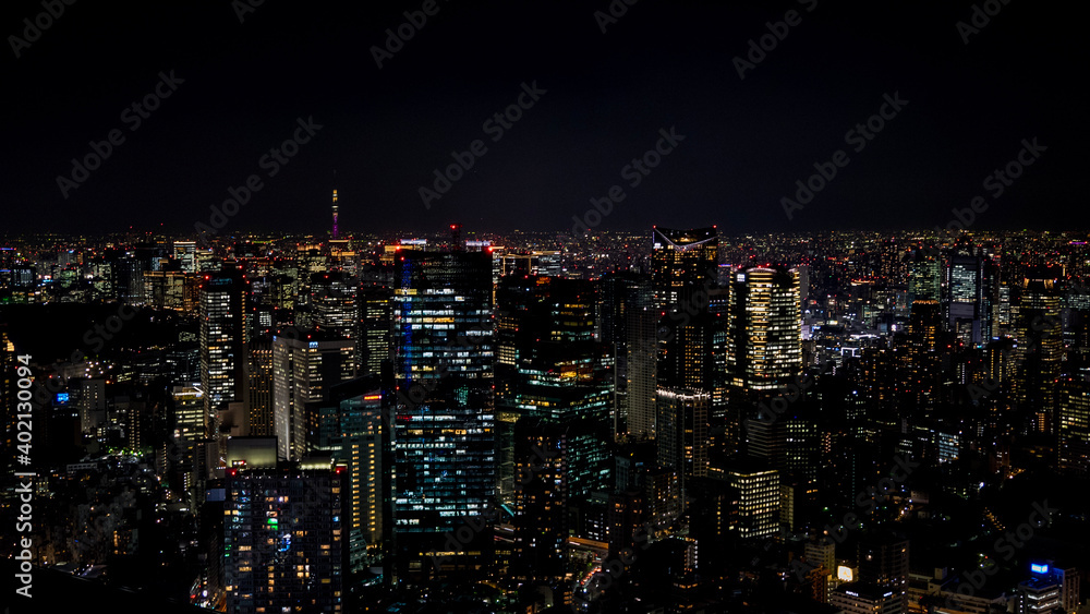 Tokyo at night