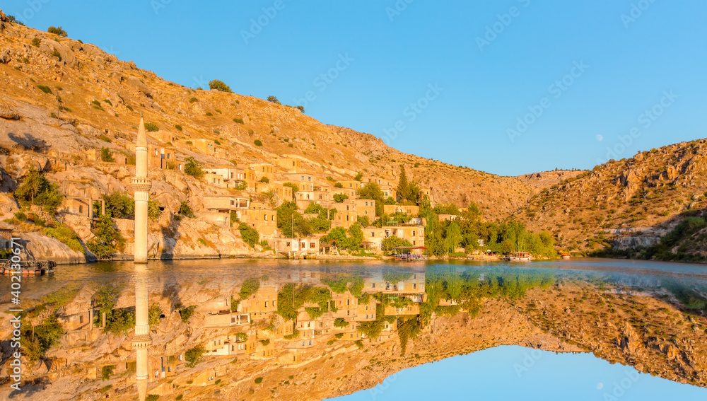 Sunken village of Halfeti - Gaziantep, Turkey