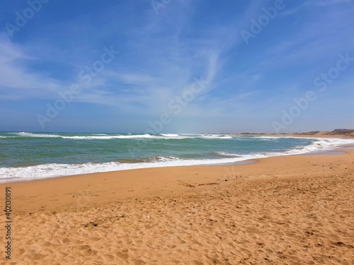 Waves Beach Morocco Sand