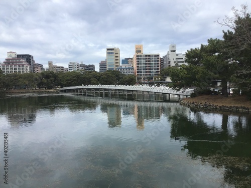 Scenery of Ohori Park in Fukuoka © Kimichan