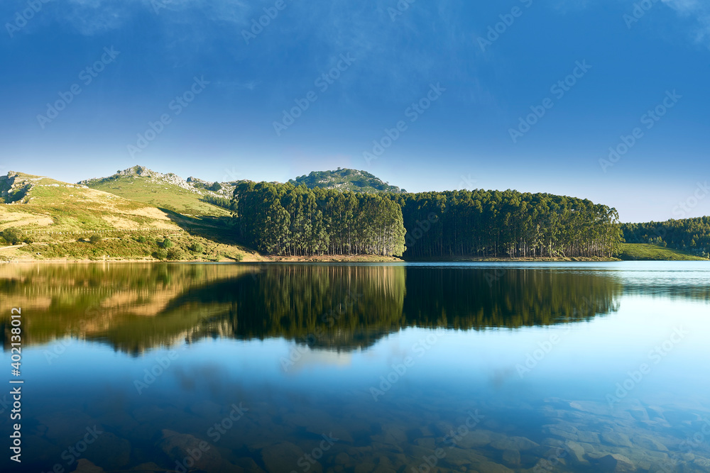 El Juncal Reservoir, Cantabria, Spain