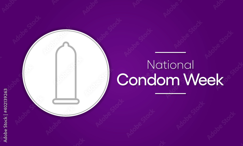 Vector illustration on the theme of National Condom week observed each year during February. Vector illustration on the theme of National Condom week observed each year during February.