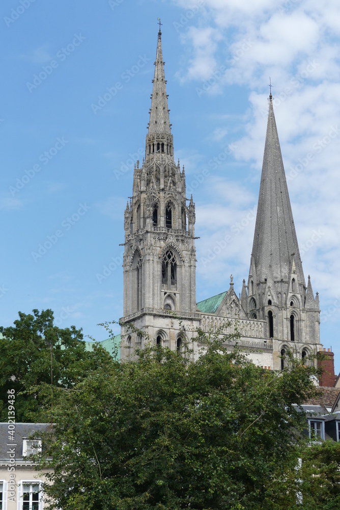 notre dame in Chartres 
