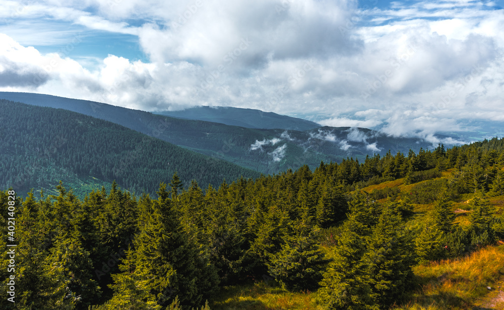 autumn in the mountains