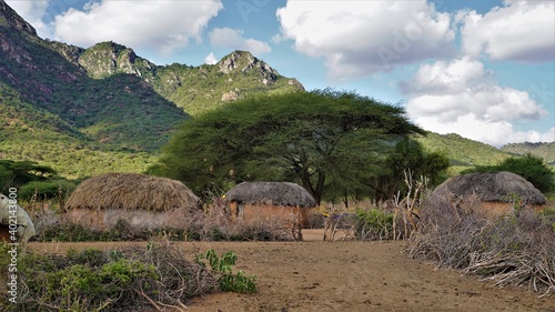 Maasai village