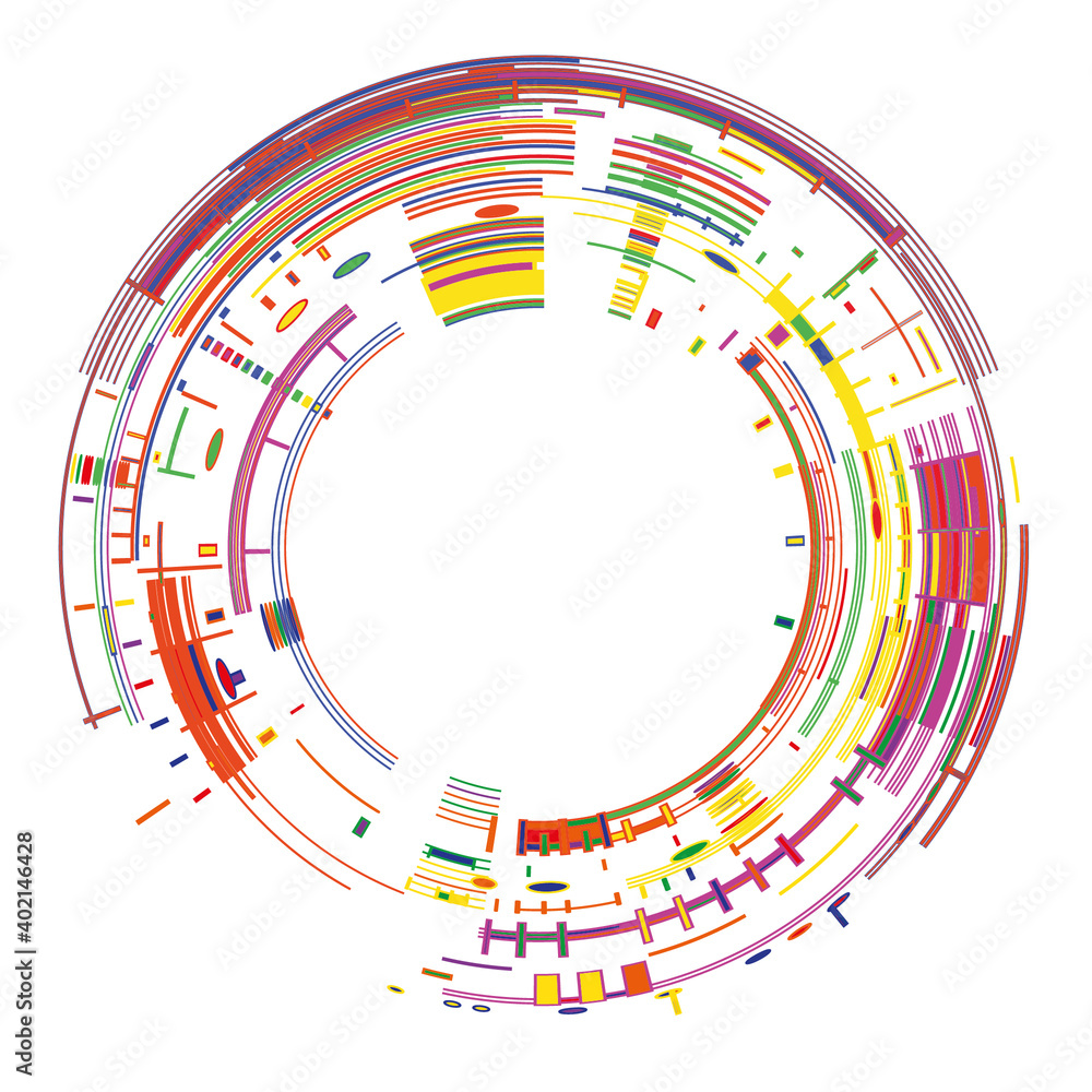 abstract background with circles