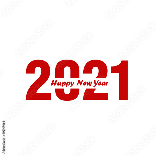 2021 Happy New Year template