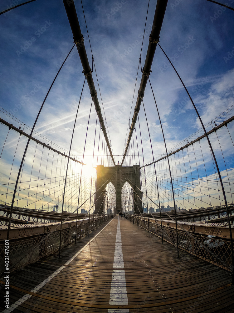 Fototapeta premium Ponte do Brooklyn em Nova York