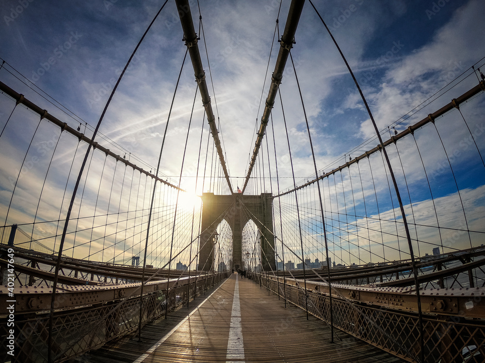 Obraz premium Ponte do Brooklyn em Nova York