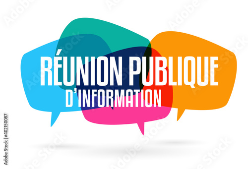 Réunion publique d'information	