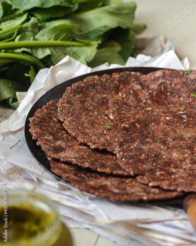 Ragi/millet roti