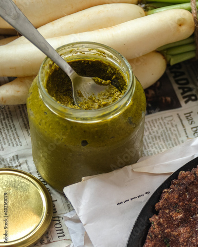 Green chutney 