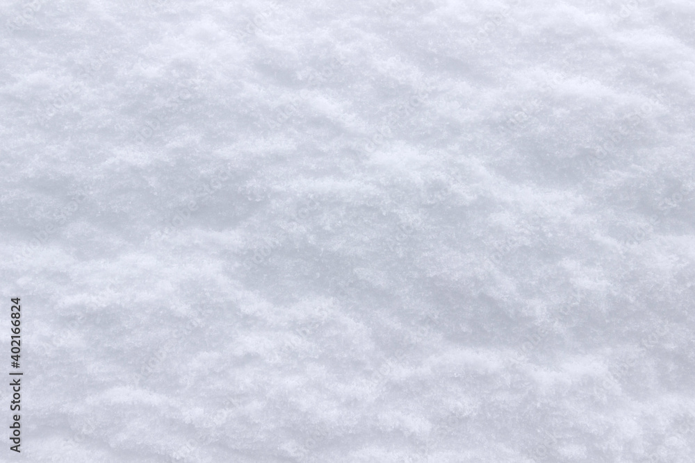 Obraz premium Schneedecke Textur Hintergrund