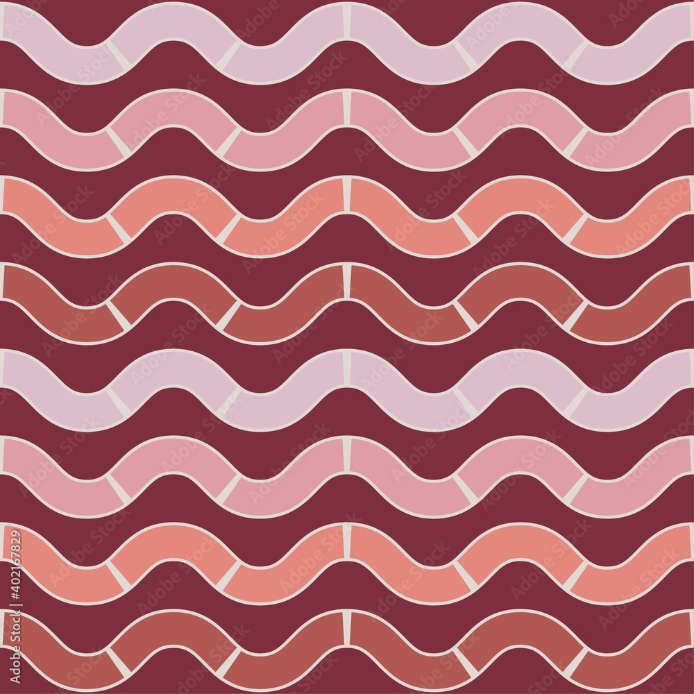 Figures made of bricks. Art seamless pattern. Ethnic design. Vector geometric background. Can be used for social media, posters, email, print, ads designs. Figures made of bricks. Art seamless pattern. Ethnic design. Vector geometric background. Can be used for social media, posters, email, print, ads designs.