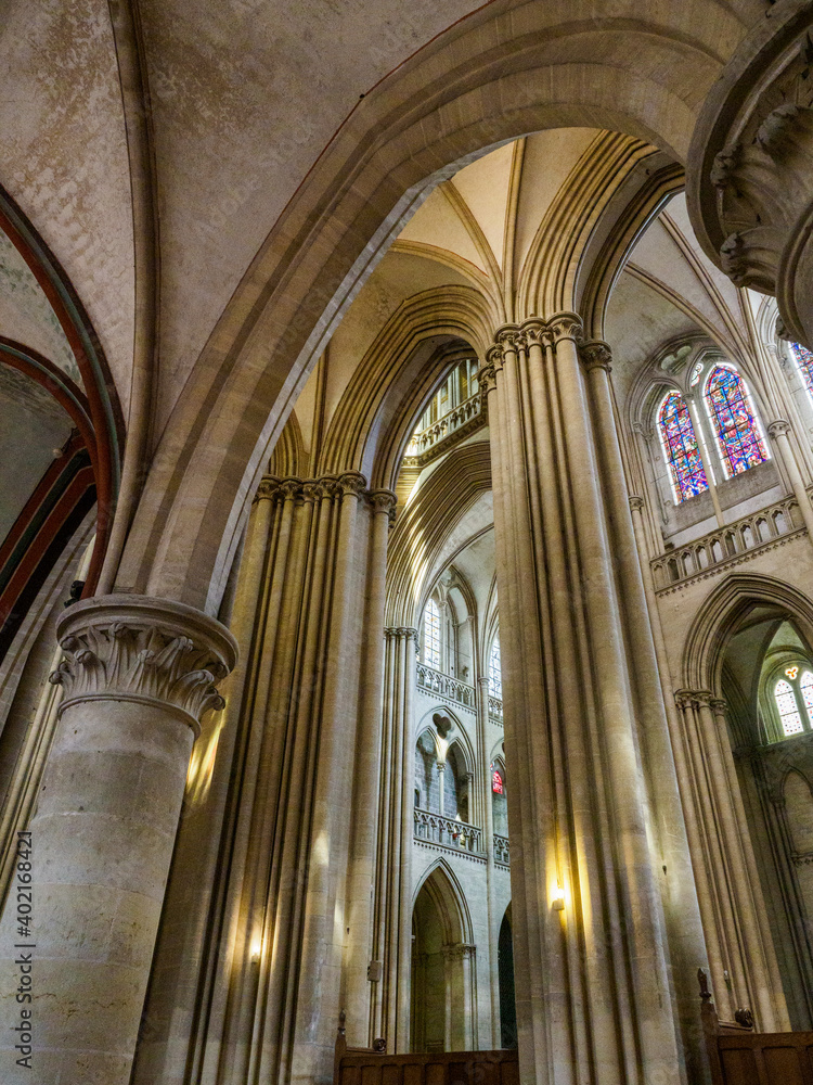 cathédrale de Coutances dans la Manche en France