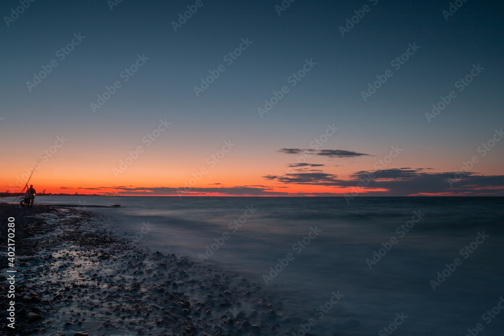 Ostsee im Sonnenuntergang