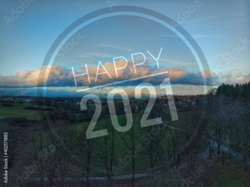 cloud on digital screen