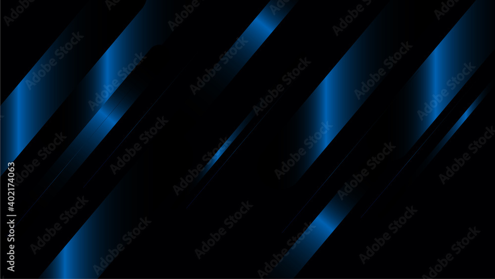 Fototapeta premium landing page background, with blue light design