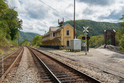 Thurmond Ghost Town at New River Gorge National Park and Preserve 
