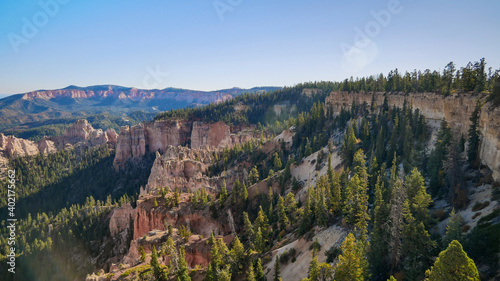 Ausblick in einen Canyon des Bryce Canyon Nationalpark  Utah