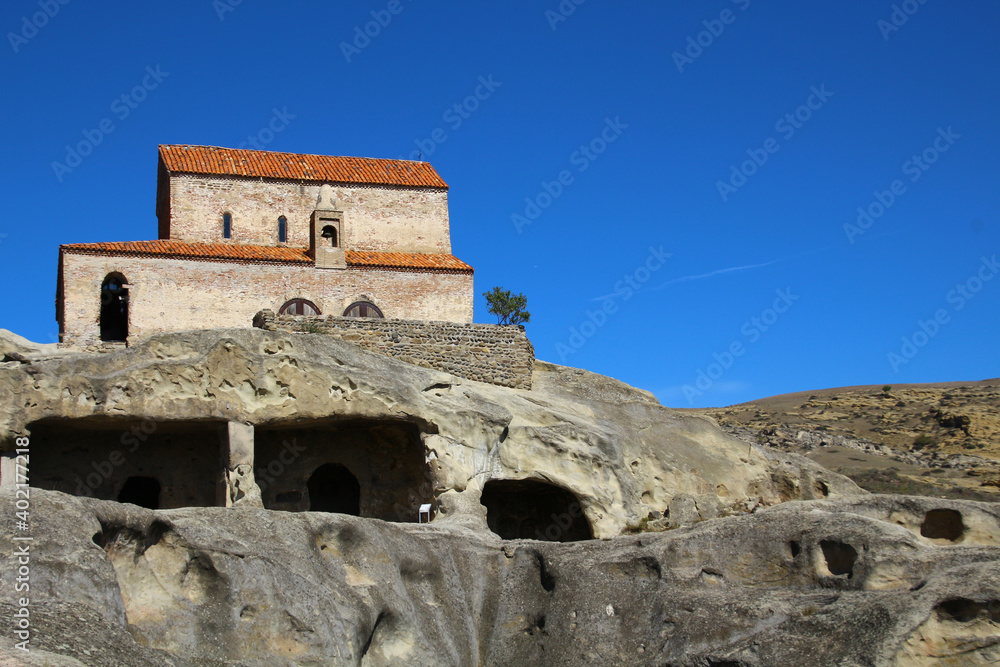 Princely Church in the cave city of Uplisziche Georgia         