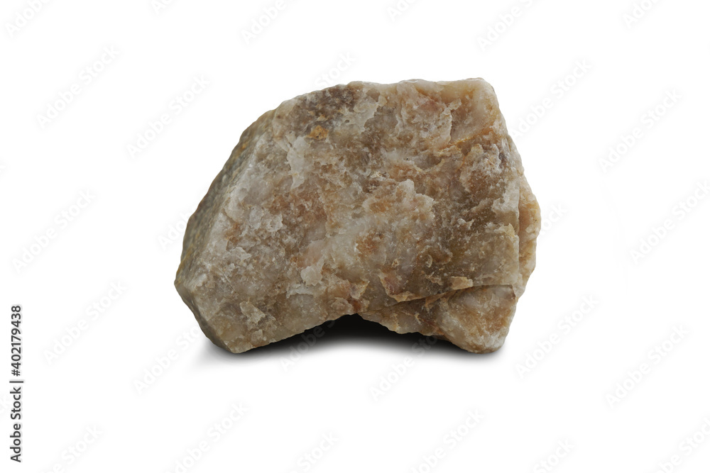 Quartzite rock stone isolated on white background. Quartzite is a nonfoliated metamorphic rock composed almost entirely of quartz. Quartzite rock stone isolated on white background. Quartzite is a nonfoliated metamorphic rock composed almost entirely of quartz.