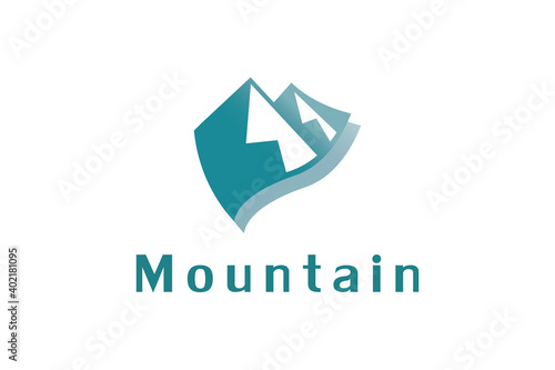 Free Download Mountain logo - GFXLoad